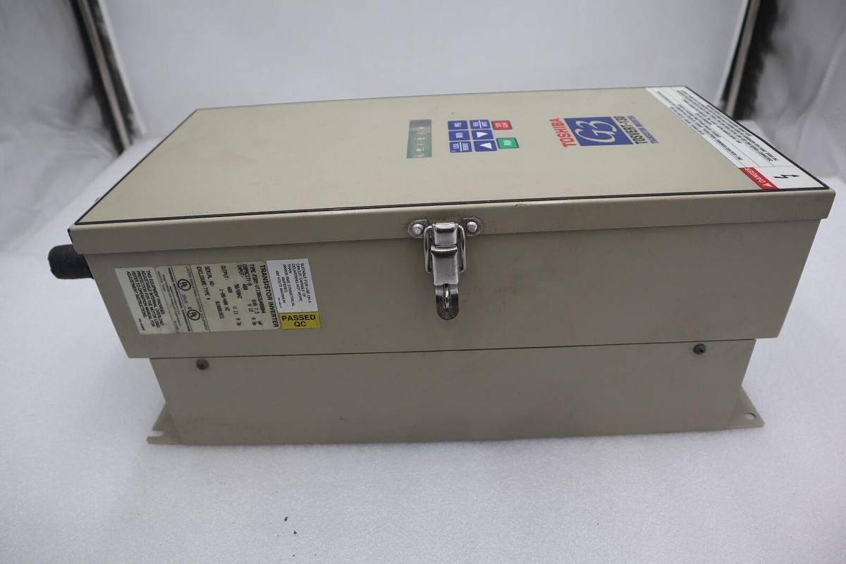 Used TOSHIBA G3 TOSVERT-130 TRANSISTOR INVERTER vt130g3u4080n4 7.5 HP STOCK 4334