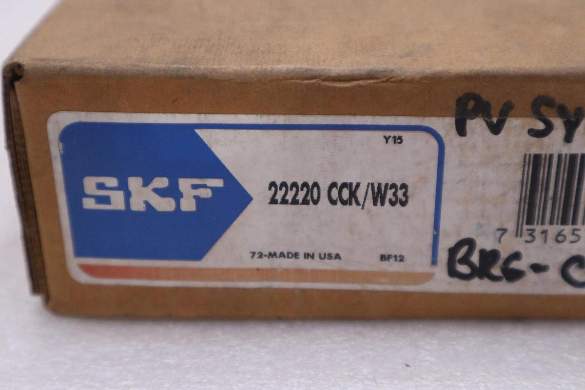 Used NEW  SKF Explorer 22220 CCK/W33 Spherical Roller Bearing STOCK GF359
