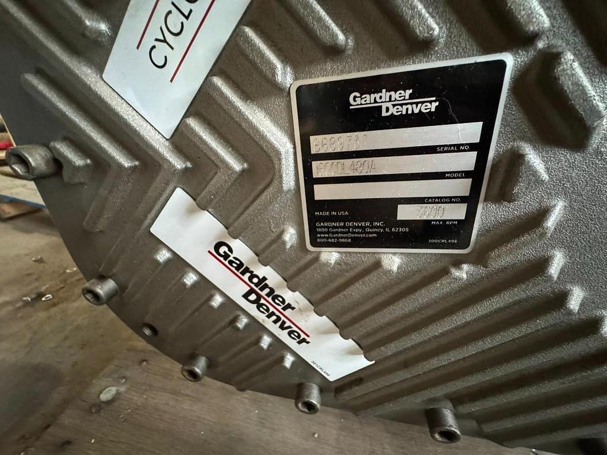 Used GARDNER DENVER RC2 SPLASH MODEL 160CDL480A BLOWER (SPARE UNIT)