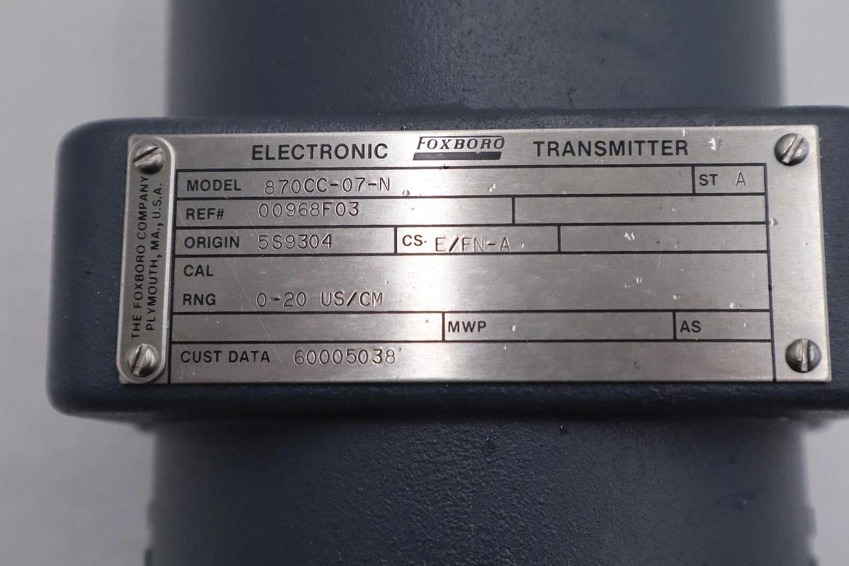 Used NEW Foxboro 870CC-07-N Electronic Transmitter STOCK 2197