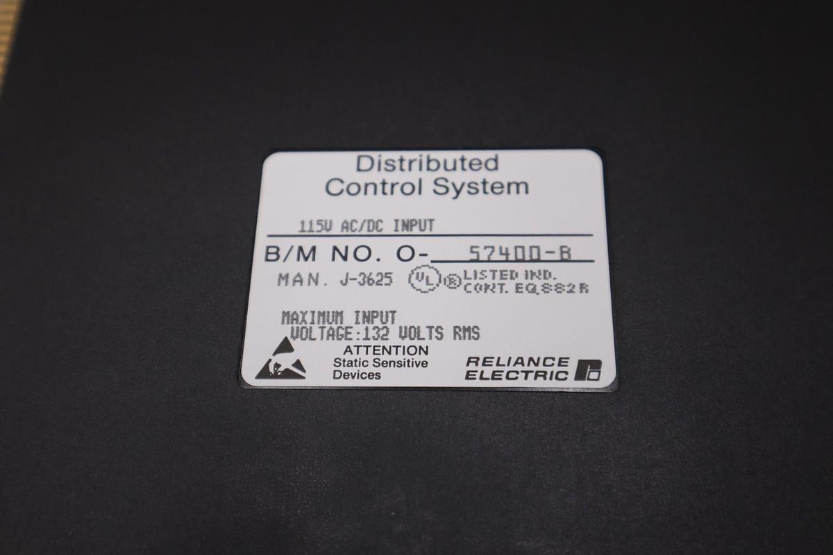 RELIANCE ELECTRIC 0-57400-B 115V AC/DC INPUT MODULE - NEW IN BOX - STOCK 833B