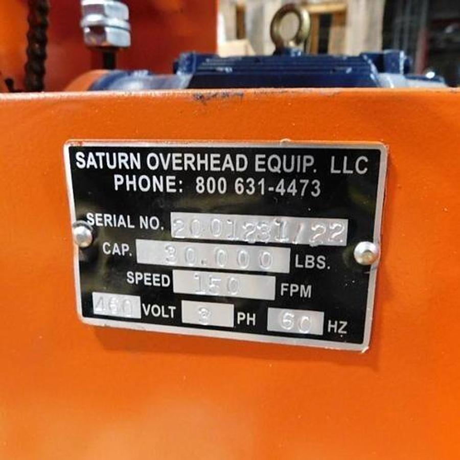 Used SATURN EXTRA HEAVY-DUTY T-200 TRACTOR DRIVE 30,000 LB. CAPACITY 150 FPM