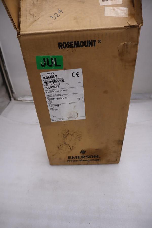 Used New Rosemount Pressure Transmitter Magnetic Flowmeter Sensor 8705T STOCK GF-511