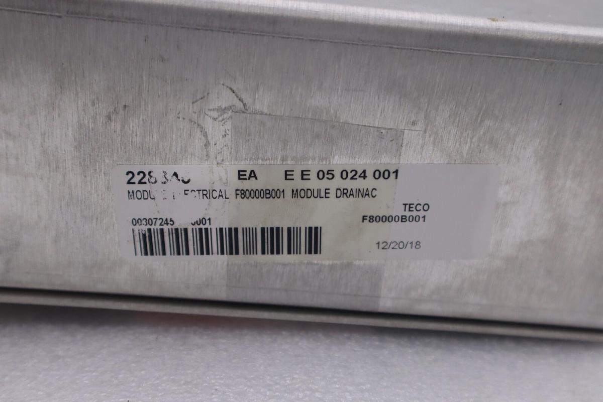 Used NEW TECO-WESTINGHOUSE F8000B001 MICROPROCESSOR TESTER STOCK G756A