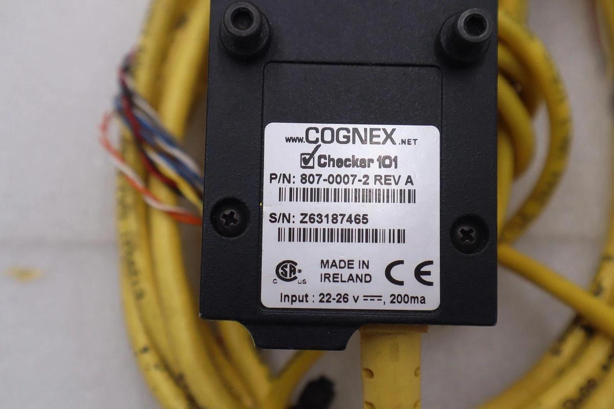Used Cognex 807-0007-2 Rev A Sensor STOCK K-148A