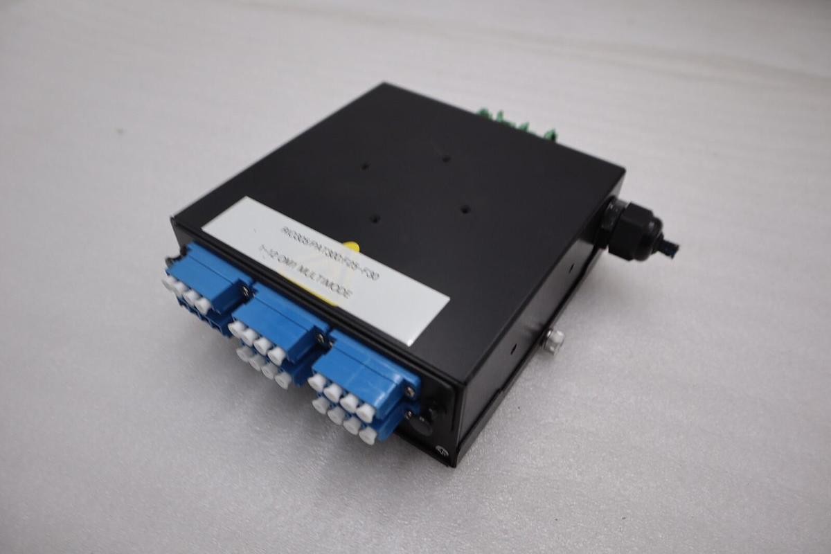 Used Black Box JPM398A JPM39 Series DIN Rail Mini Fiber Enclosure STOCK K-1117-A