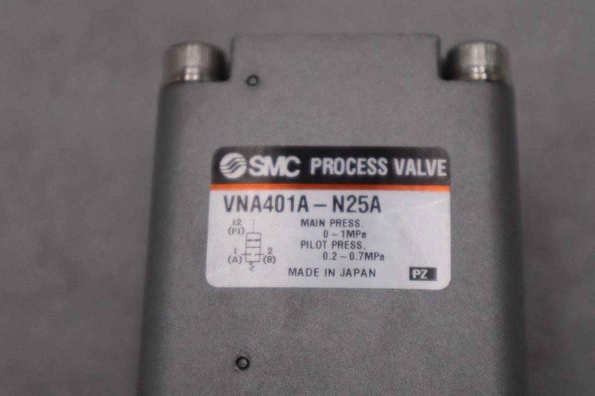 SMC VNA401A-N25A PROCESS VALVE STOCK #K-1948A