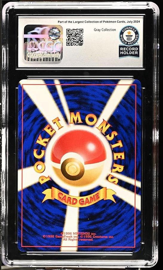 Used 2000 Pokemon Japanese Charizard Neo Premium File 2 Reverse Foil CGC WORLD RECORD