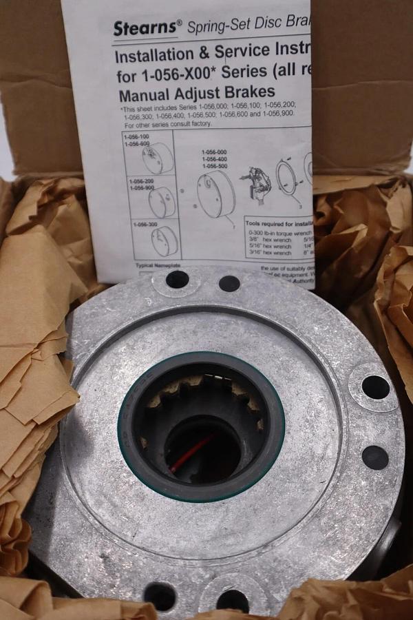 STEARNS 1056012I0BQF BRAKE ASSY-STD NEW W/O GEAR REV-B NEW IN BOX STOCK G4A