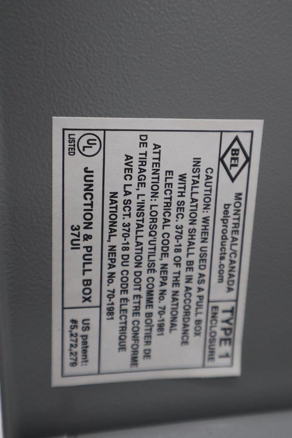 Used Hoffman 10N104 Nema Type 1 Enclosure 10" x 10" x 4" NEW OPEN BOX GF981