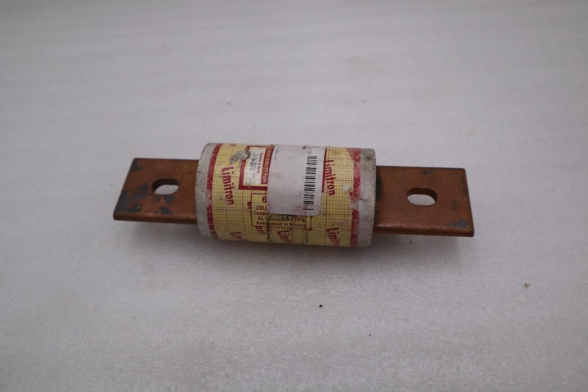 Used BUSSMANN LIMITRON 350A 600V QUICK-ACTING FUSE JKS-350 - STOCK H1701A