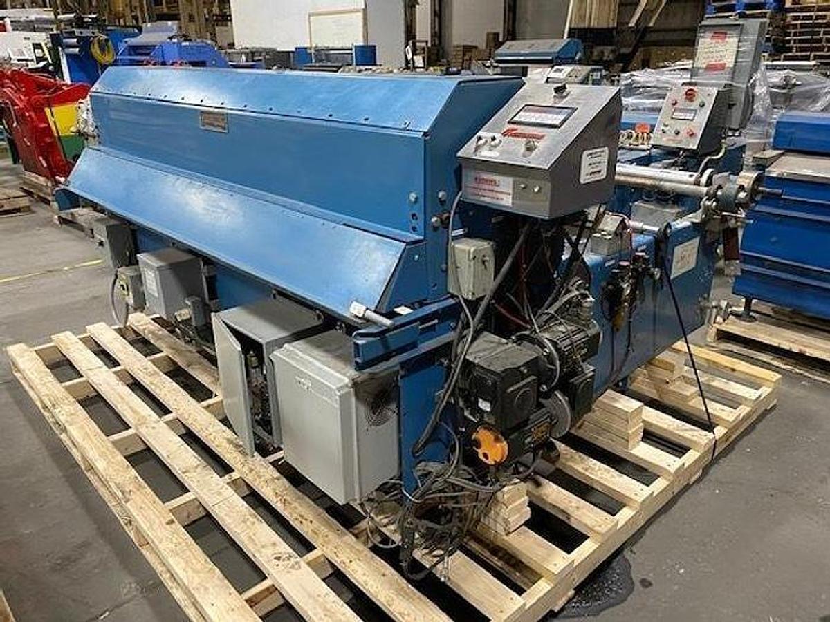 Used 84" ROSENTHAL SHEETER HEAVY DUTY WITH SHEAR SLITTING Model: WA-S-7_HHUBSHTRAAA02