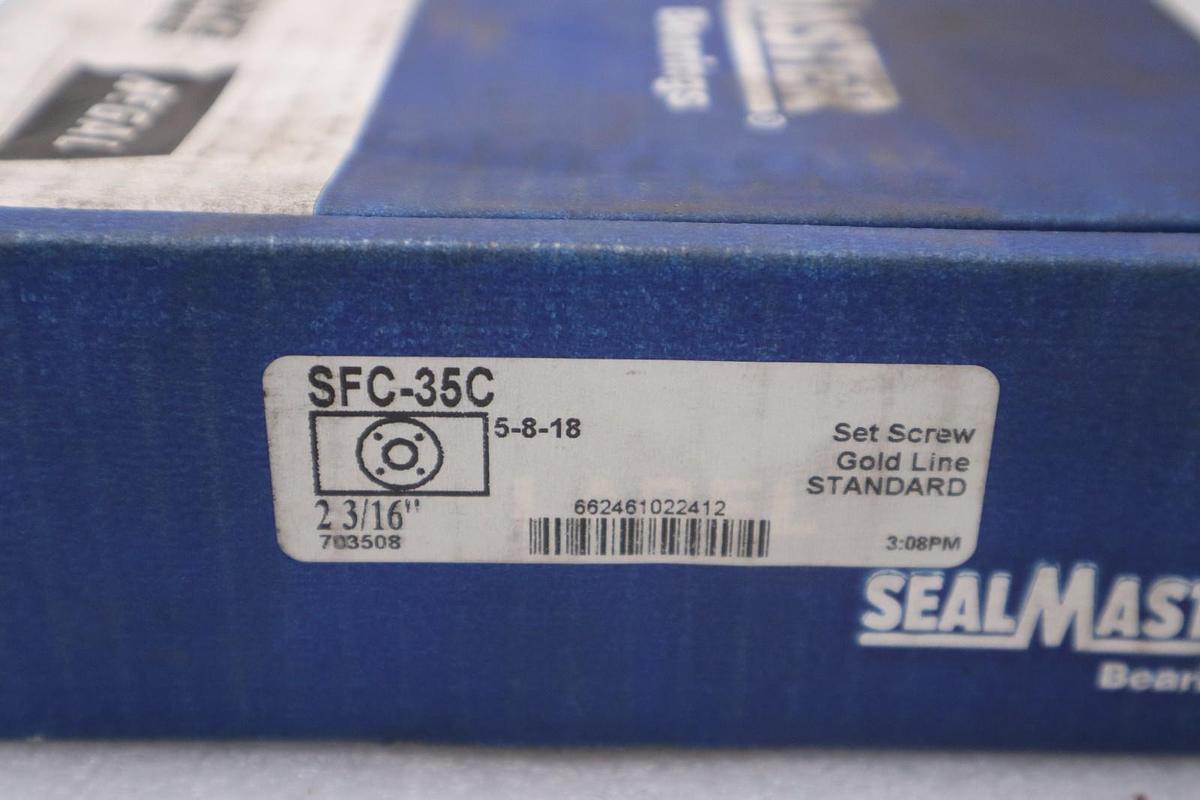 Used SEALMASTER BEARING SFC-35C / SFC35C NEW OPEN BOX STOCK CC107