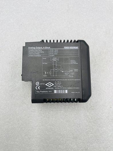 Used EMERSON DELTAV KJ3002X1-BB1 AO 4-20MA KJ3002X1BB1 #K-2613