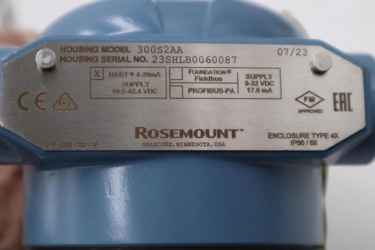 Rosemount 3051S / 3051SAL2CD3AA2A1030HFF71DC00L1 TRANSMITTER NEW UNIT #G377A