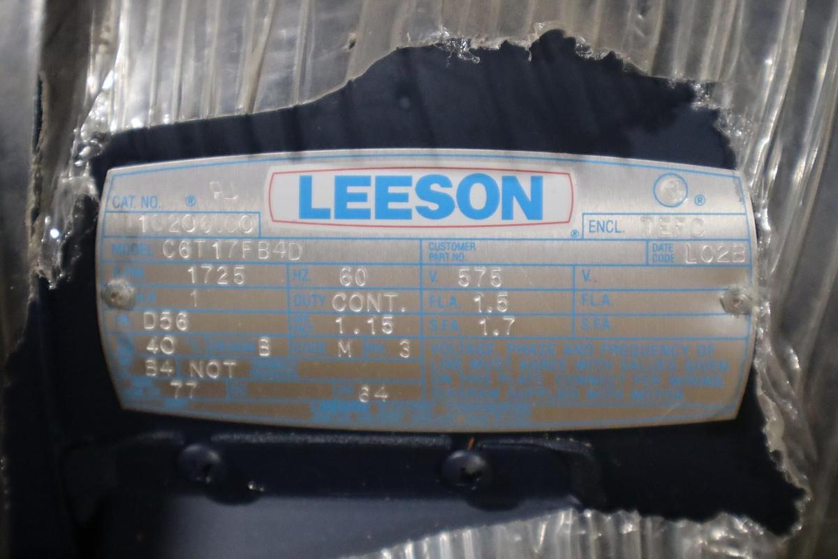LEESON 110206.00 C6T17FB4D 575V 1.5A 1725 RPM 5/8 IN - STOCK SGF64