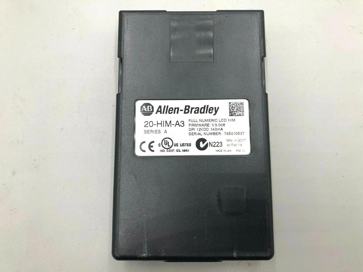 Used ALLEN BRADLEY POWERFLEX 700 20BD065A3AYNANB0 / 20BD065A0AYNANB0 50HP STOCK 1024