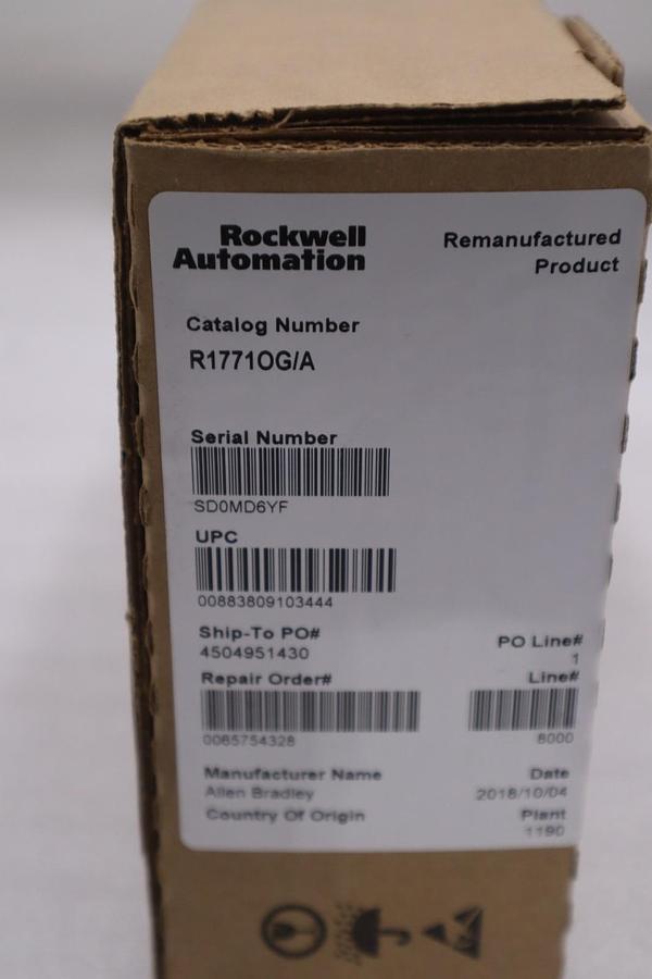 Used ALLEN BRADLEY 1771-OG OUTPUT MODULE - ROCKWELL REMANUFACTURED - STOCK GF887