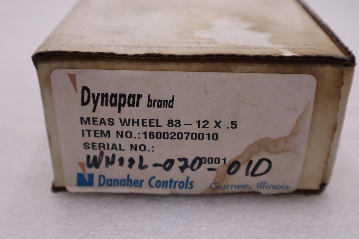 Used DYNAPAR 16002070010 / 16002070010 MEAS WHEEL STOCK GF538A