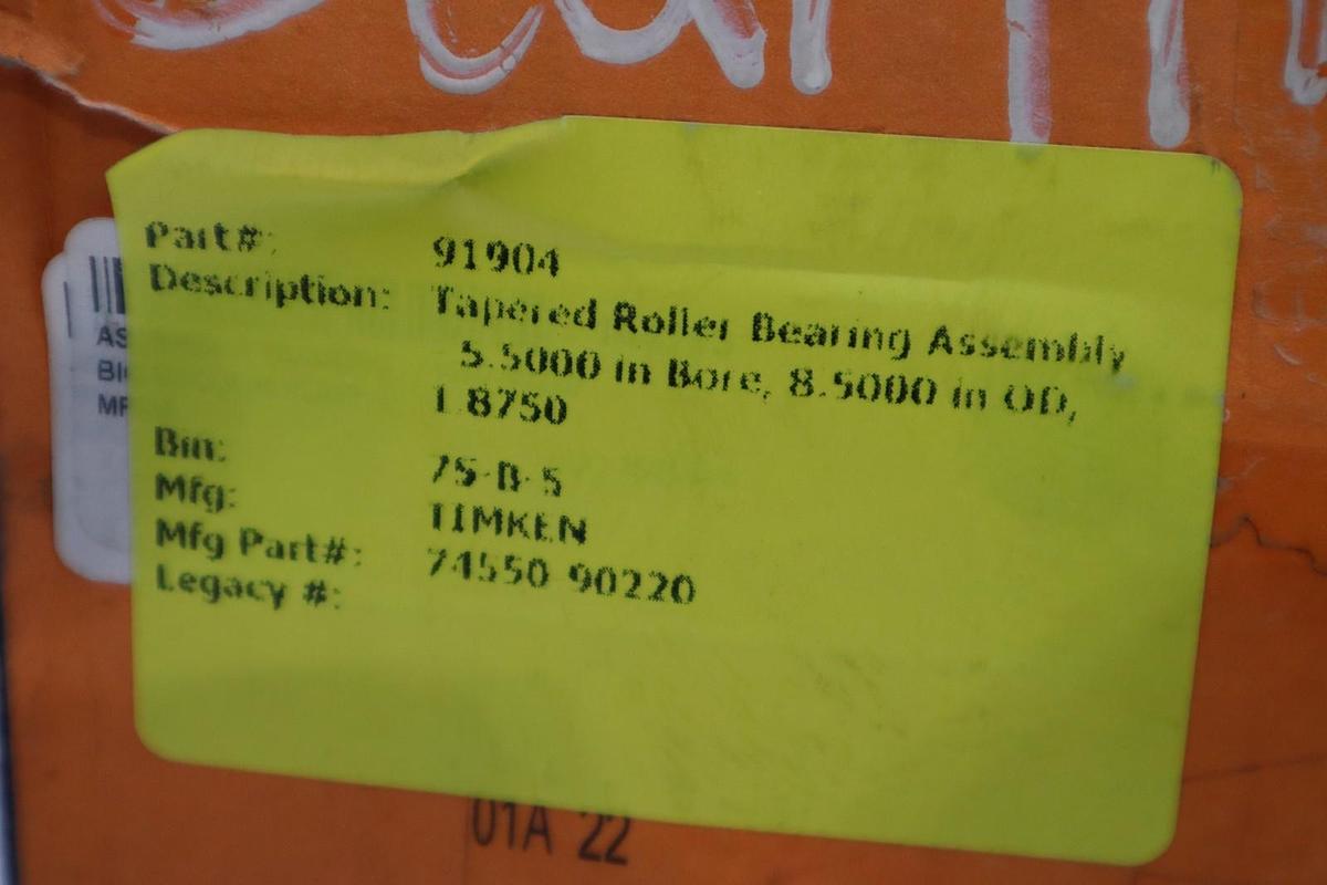 Used TIMKEN 74550-90220 / 7455090220 TAPERED ROLLER BEARING (NEW IN BOX) #1532CC