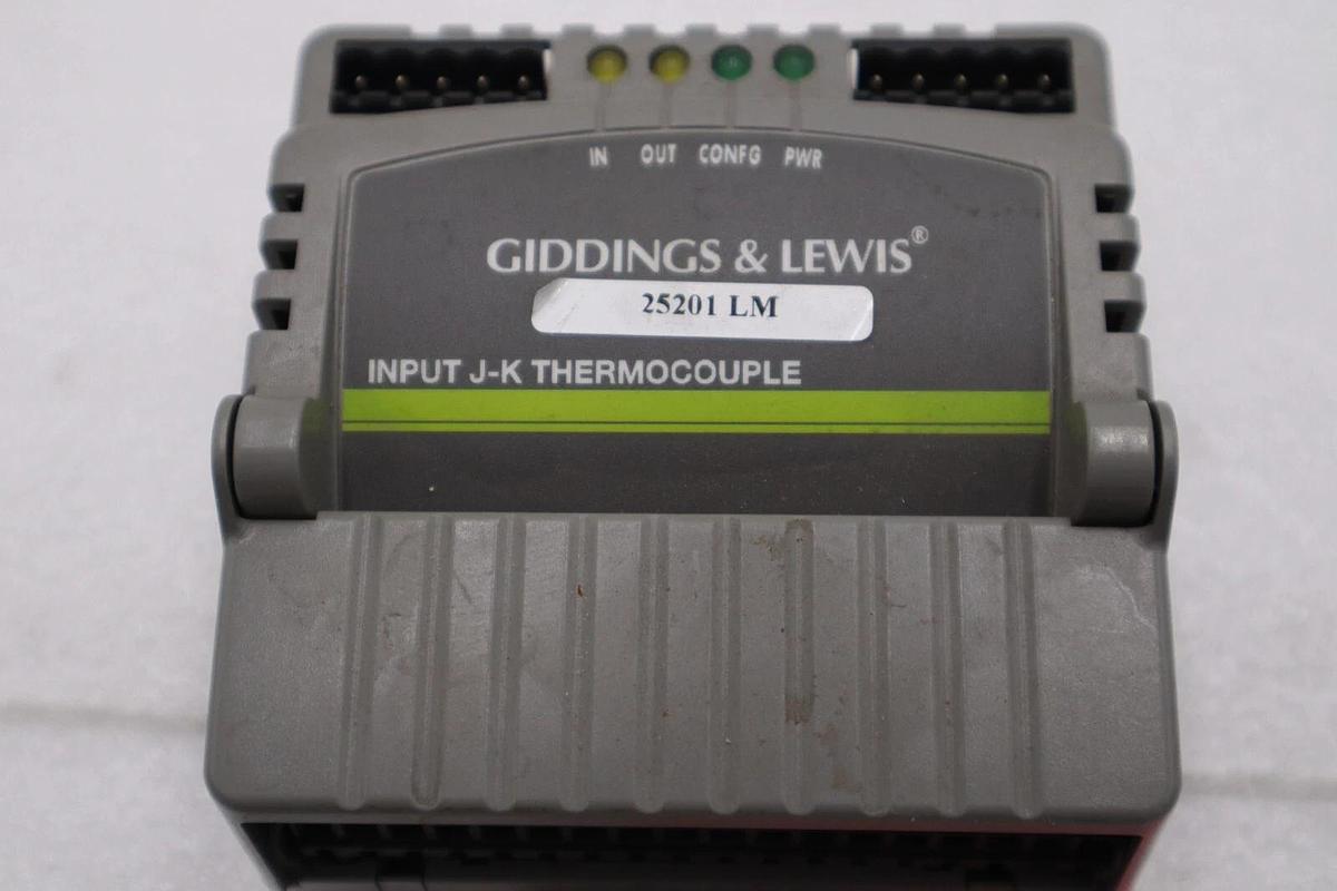 Used Giddings & Lewis M.1301.9806 R2 Input J-K Thermocouple Temperature STOCK 1487A
