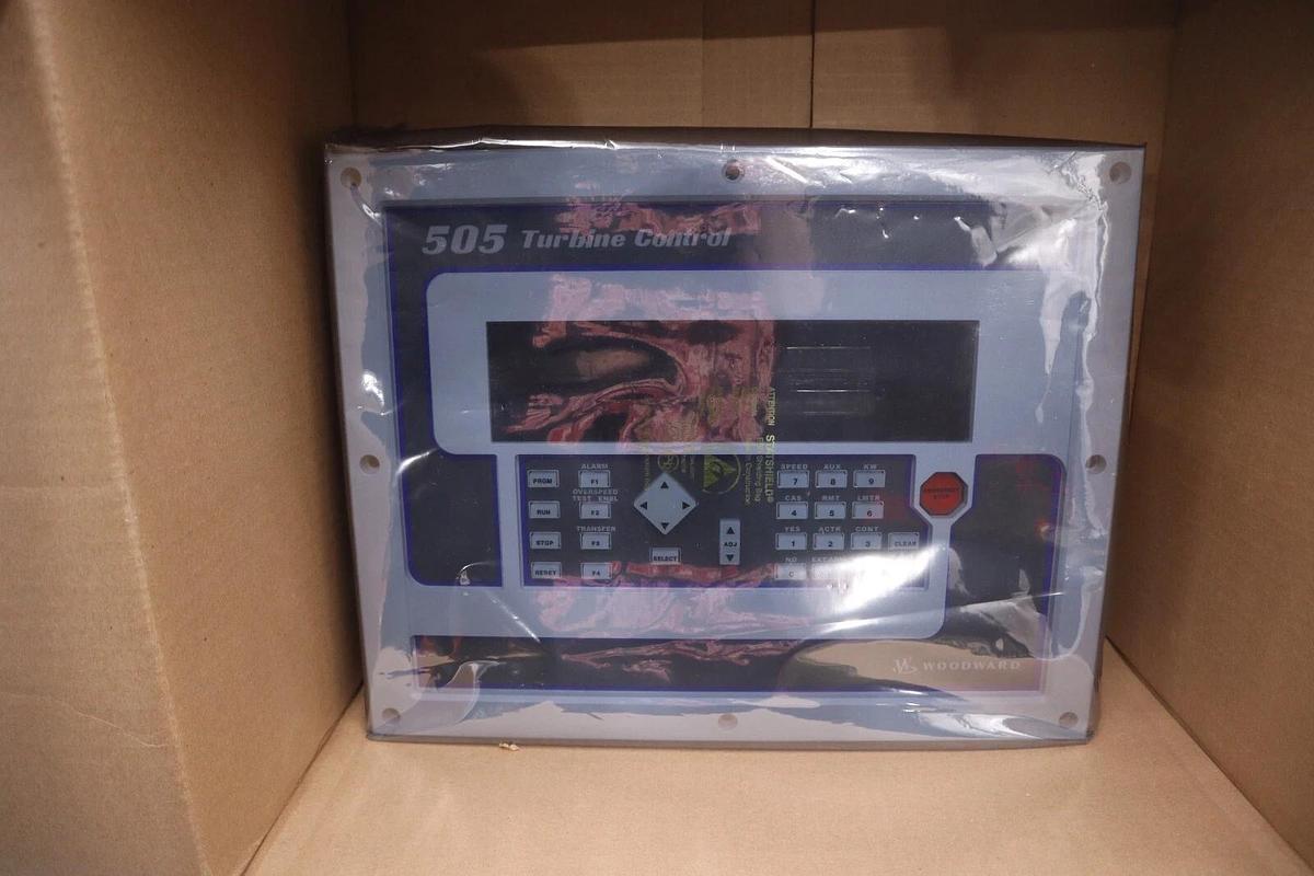 9907-1183 by Woodward Steam Turbine Digital SCREEN 505E Turbine Control NEW G487