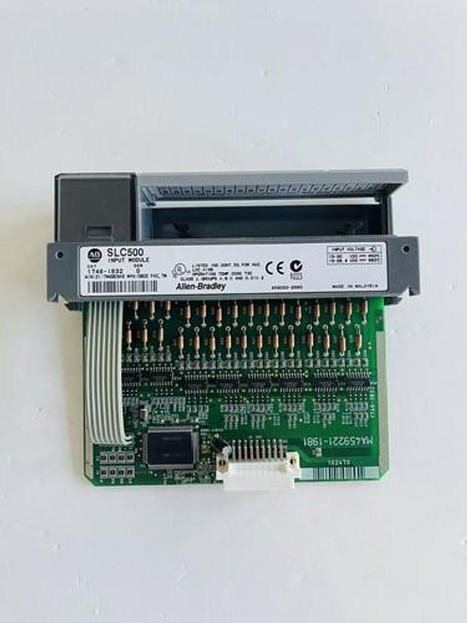 Used ALLEN BRADLEY 1746-IB32 SERIES D SLC500 INPUT MODULE  #K-942