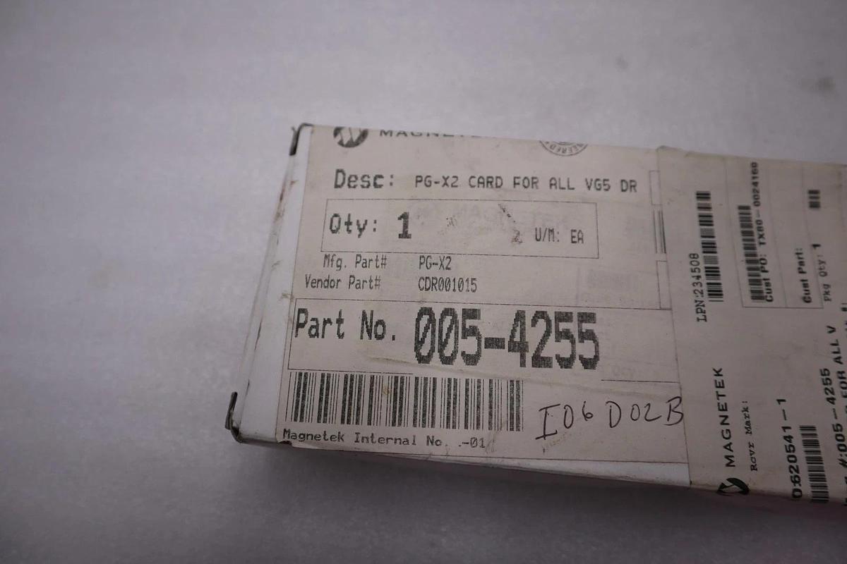 MAGNETEK 73600-A0151 PG-X2 SPEED CONTROLLER CIRCUIT BOARD STOCK H1149A