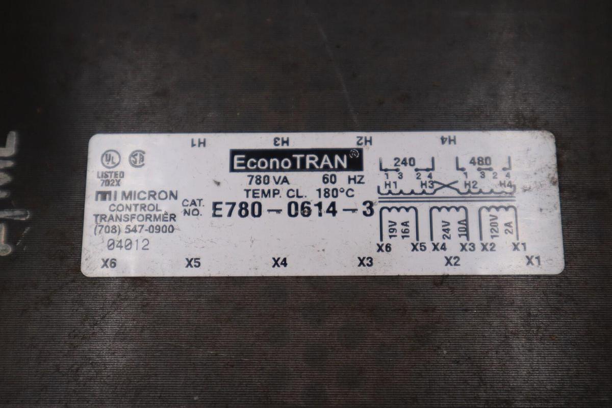 NEW MICRON TRANSFORMER E780-0614-3 STOCK H472