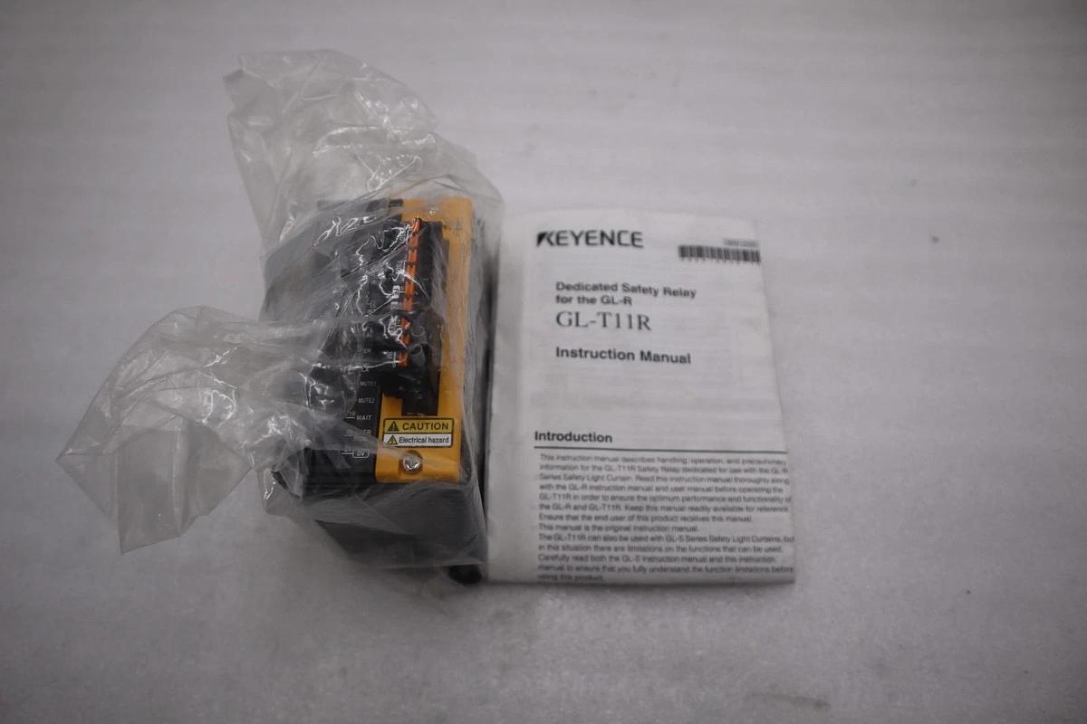Keyence GL-T11R Safety Relay Interface Module 24v-dc STOCK 1425CC 646412795907