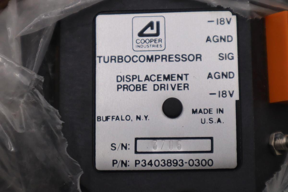 Used COOPER P3403893-0300 NEW UNIT STOCK H73A