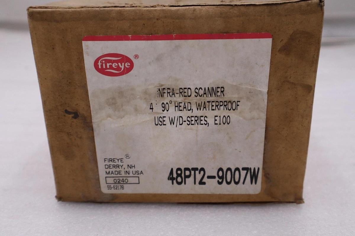 Used NEW WITH BOX FIREYE 48PT2-9007W INFRA-RED SCANNER STOCK GF-106