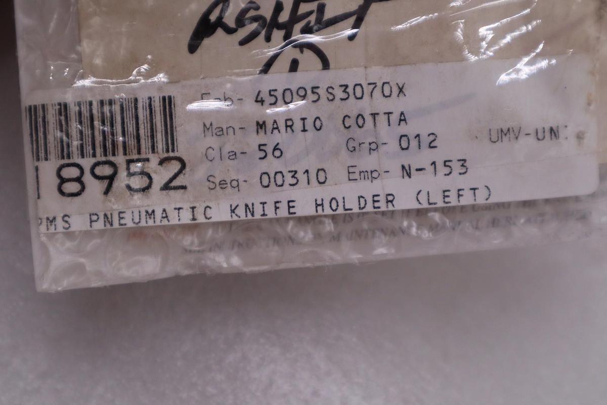 MARIO COTTA PNEUMATIC KNIFE HOLDER (LEFT) 45095S3070X - STOCK SGF155