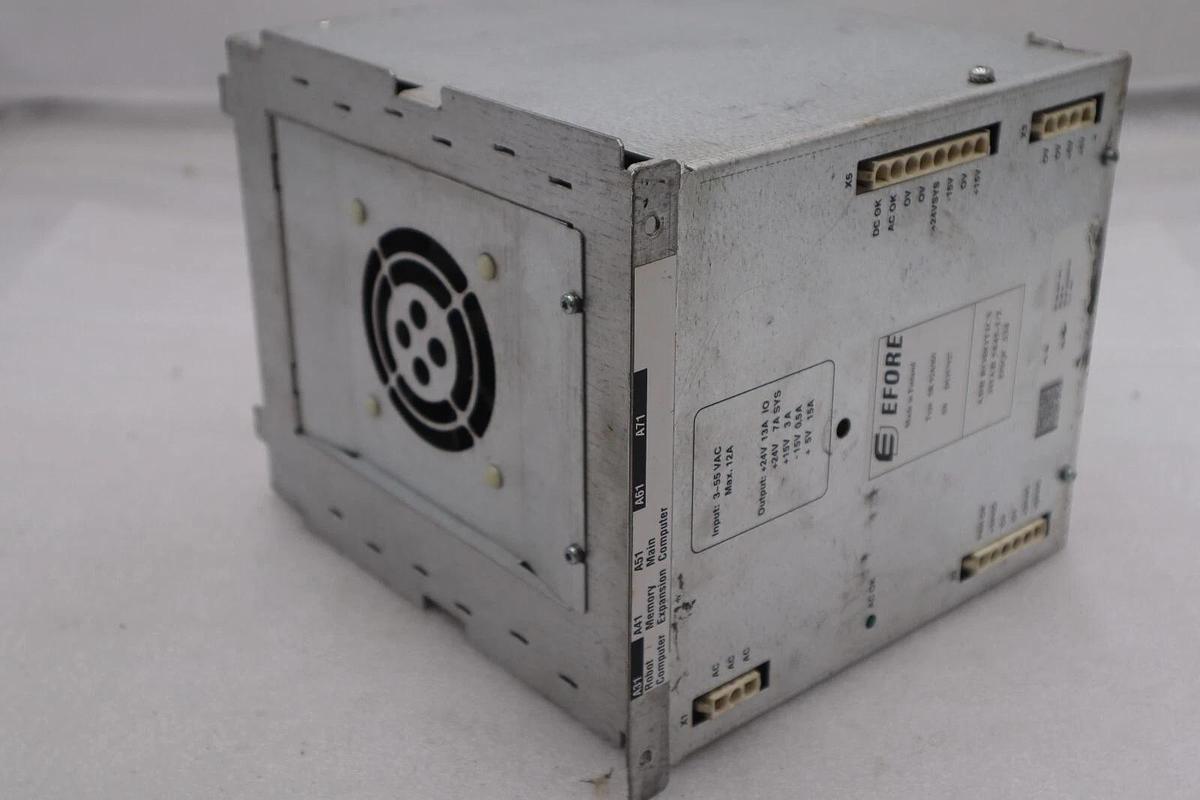 Used Efore ABB SR92A060 Power Supply Module 3HAB 5845-1/2 STOCK 3191