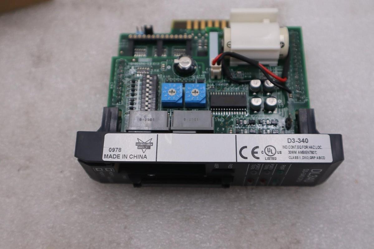 Used AUTOMATION DIRECT D3-340 PLC MODULE STOCK #L-281A