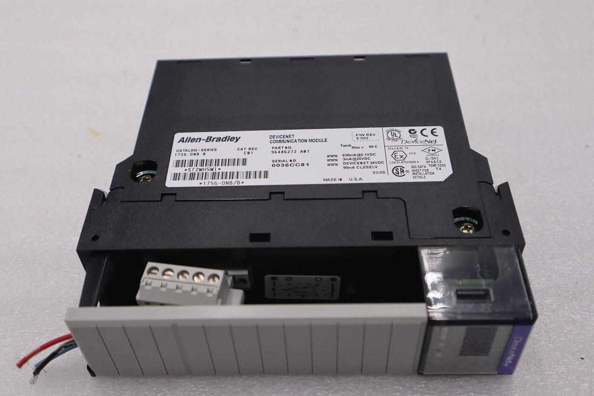Used Allen Bradley AB 1756-DNB Ser. B DeviceNet STOCK B-1361
