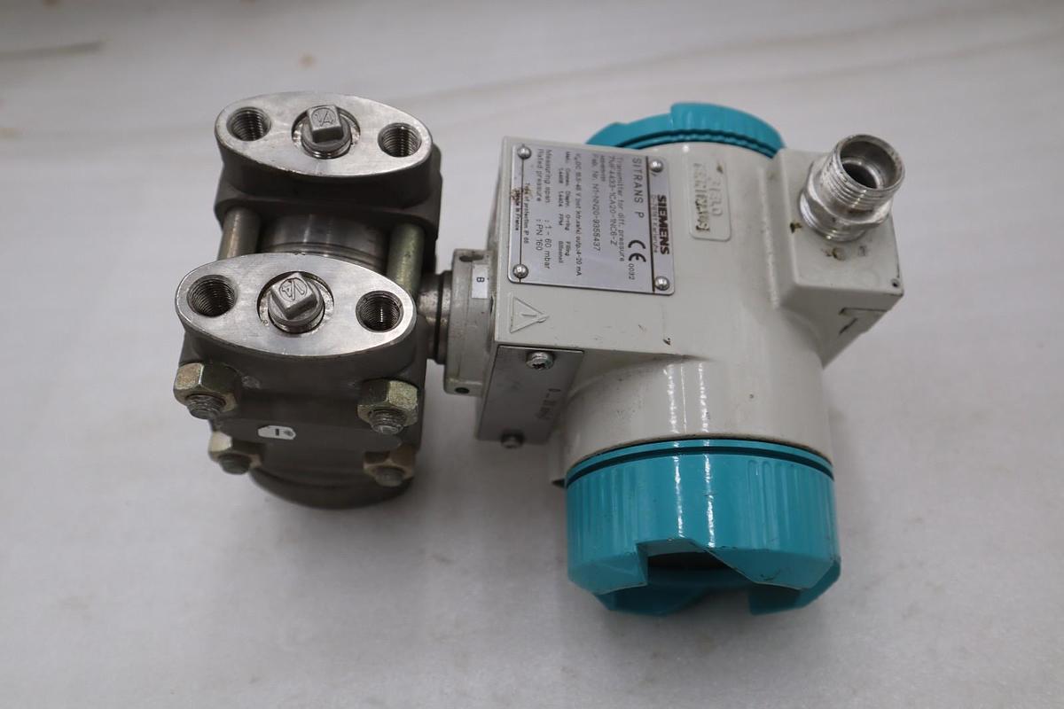 Used SIEMENS 7MF4433-1CA20-1NC6-Z SITRANS P DIFFERENTIAL PRESSURE TRANSMITTER GF1108
