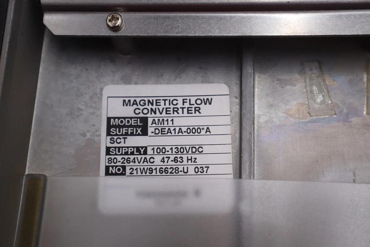 Used Magnetic Flow Converter Model AM11 100-130VDC 80-264VAC Used Stock #3494