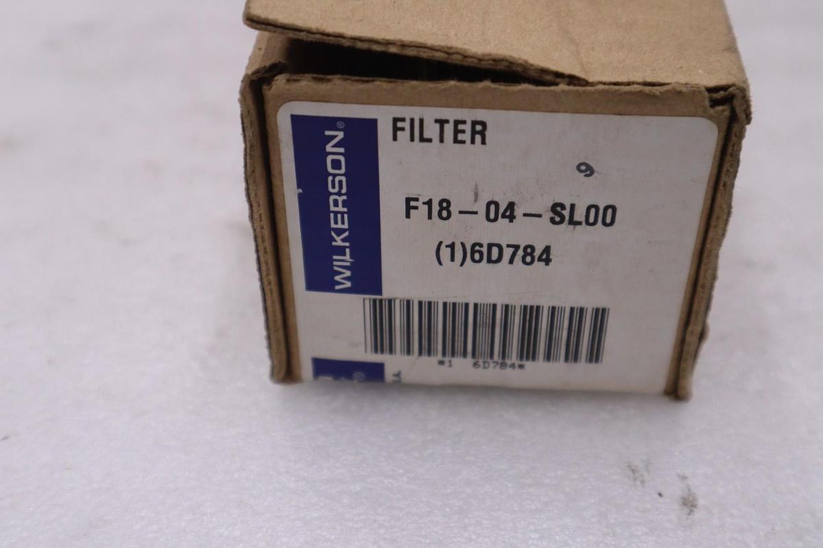 Wilkerson F18-04-SL00 Air Filter 6D784 - NEW - STOCK GF667A