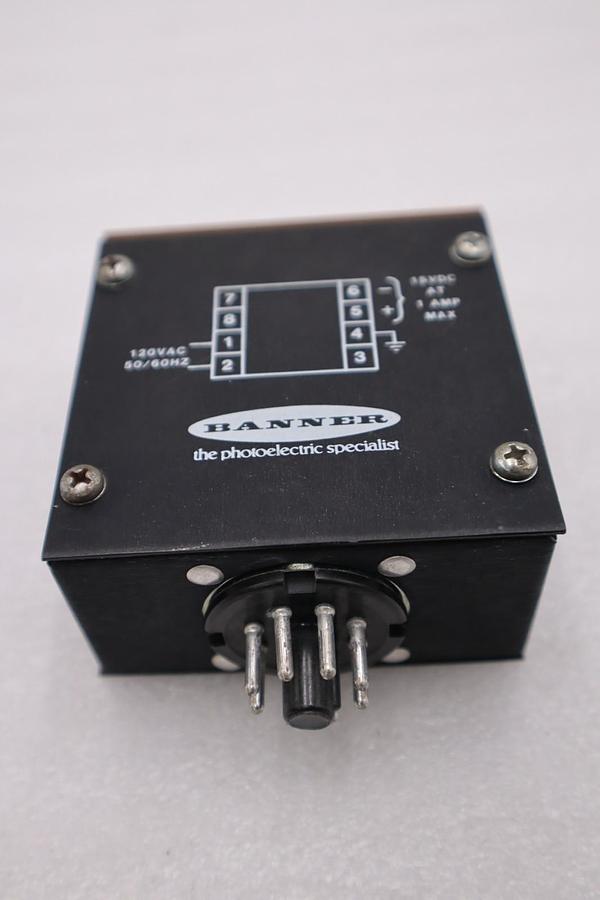 Used NEW OPEN BOX Banner Engineering PS120-15 Power Supply STOCK H1304A
