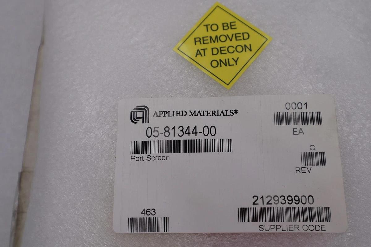 Used APPLIED MATERIALS (AMAT) 0040-00248 PORT SCREEN NEW STOCK #2890