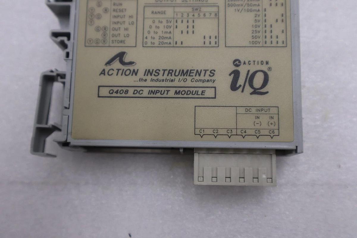 NEW OPEN BOX Action Instruments Q408-A000 DC Input Module STK 5540CC