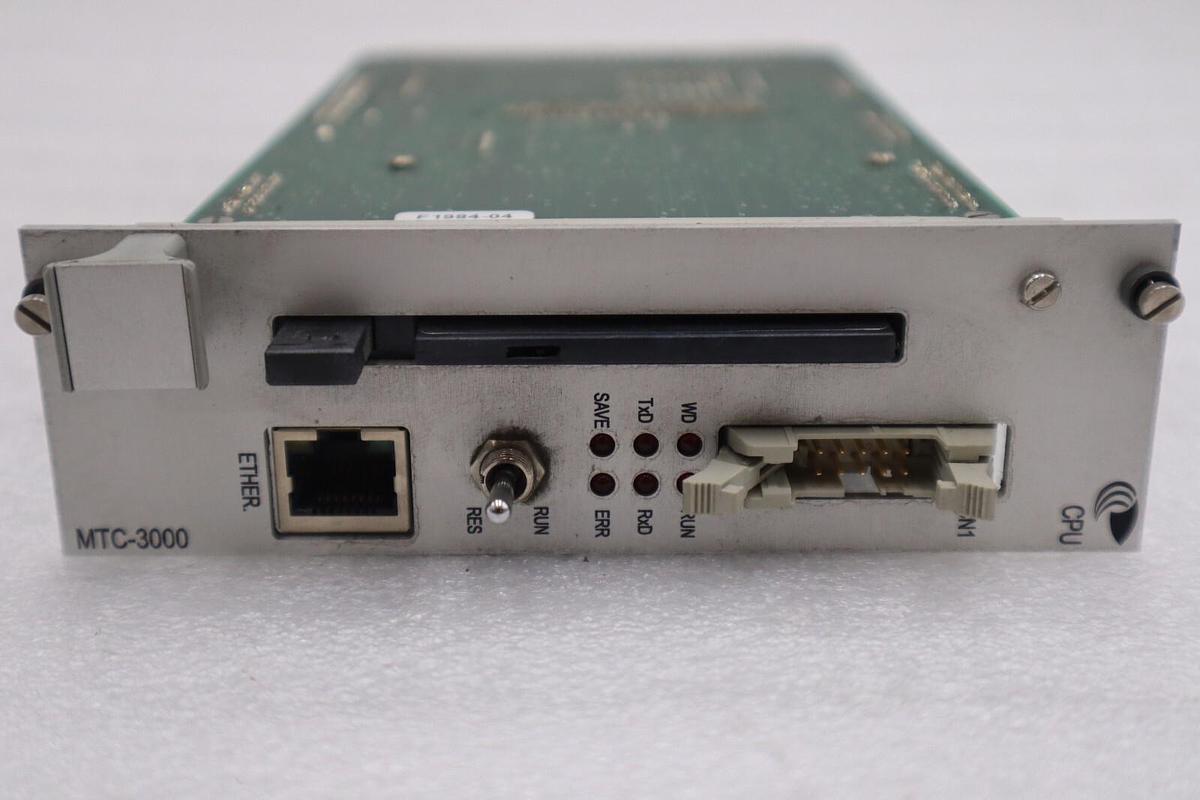 Used PASABAN MONTELEC MTC-3000B / MTC-3000 CPU #3973-A