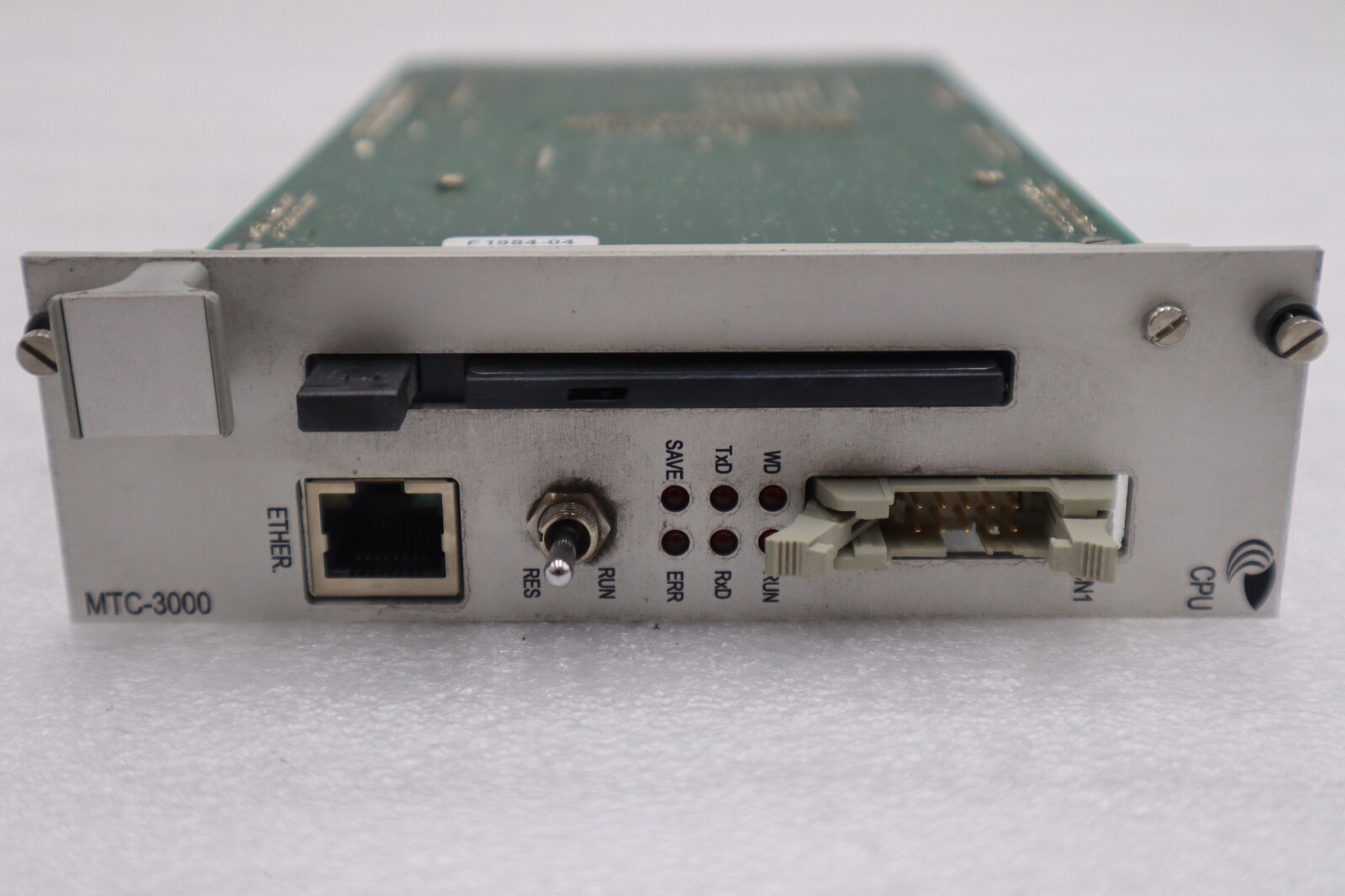 Used PASABAN MONTELEC MTC-3000B / MTC-3000 CPU #3973-A