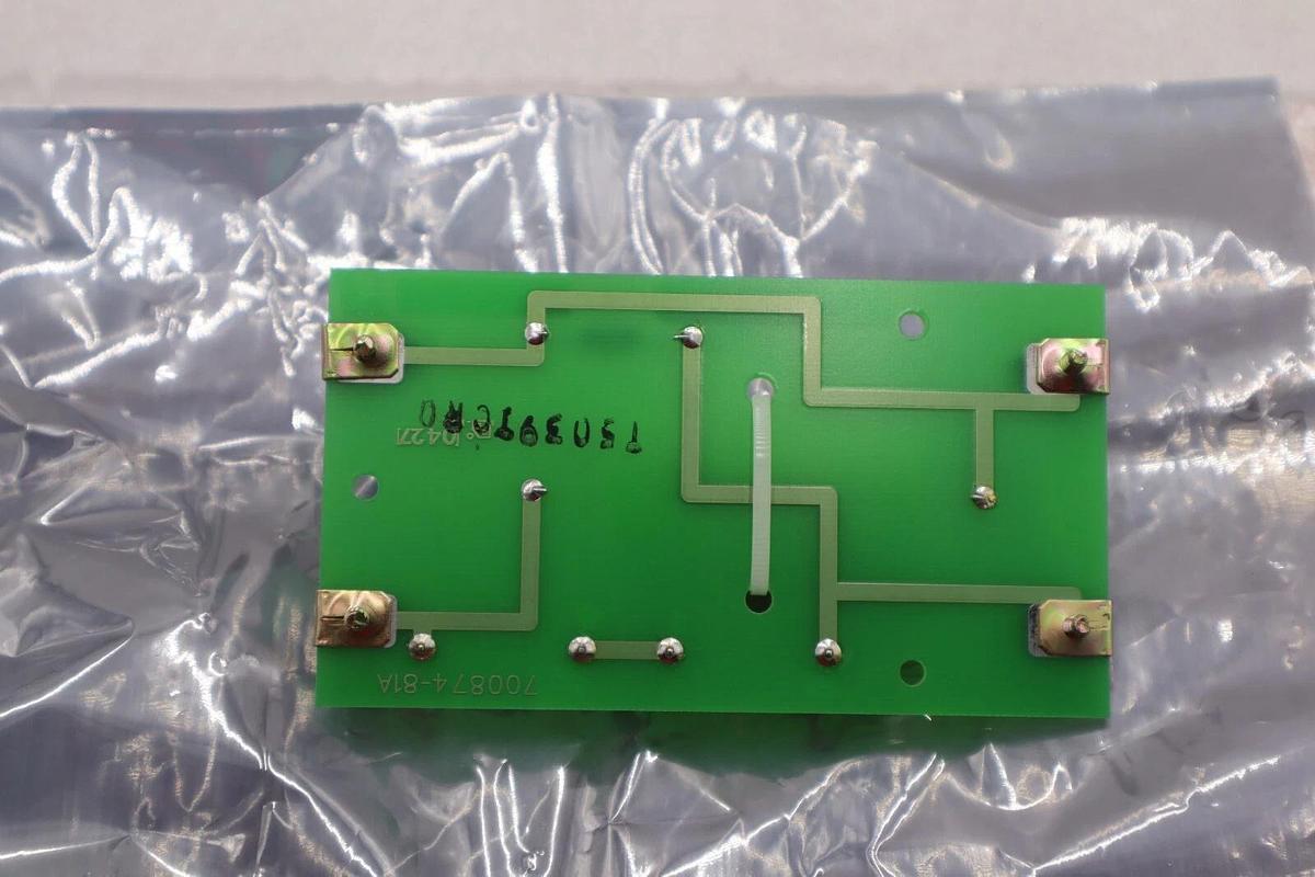 Reliance Electric Tach Scaling Card 0-48653-SAP PN C27243 #K-2207