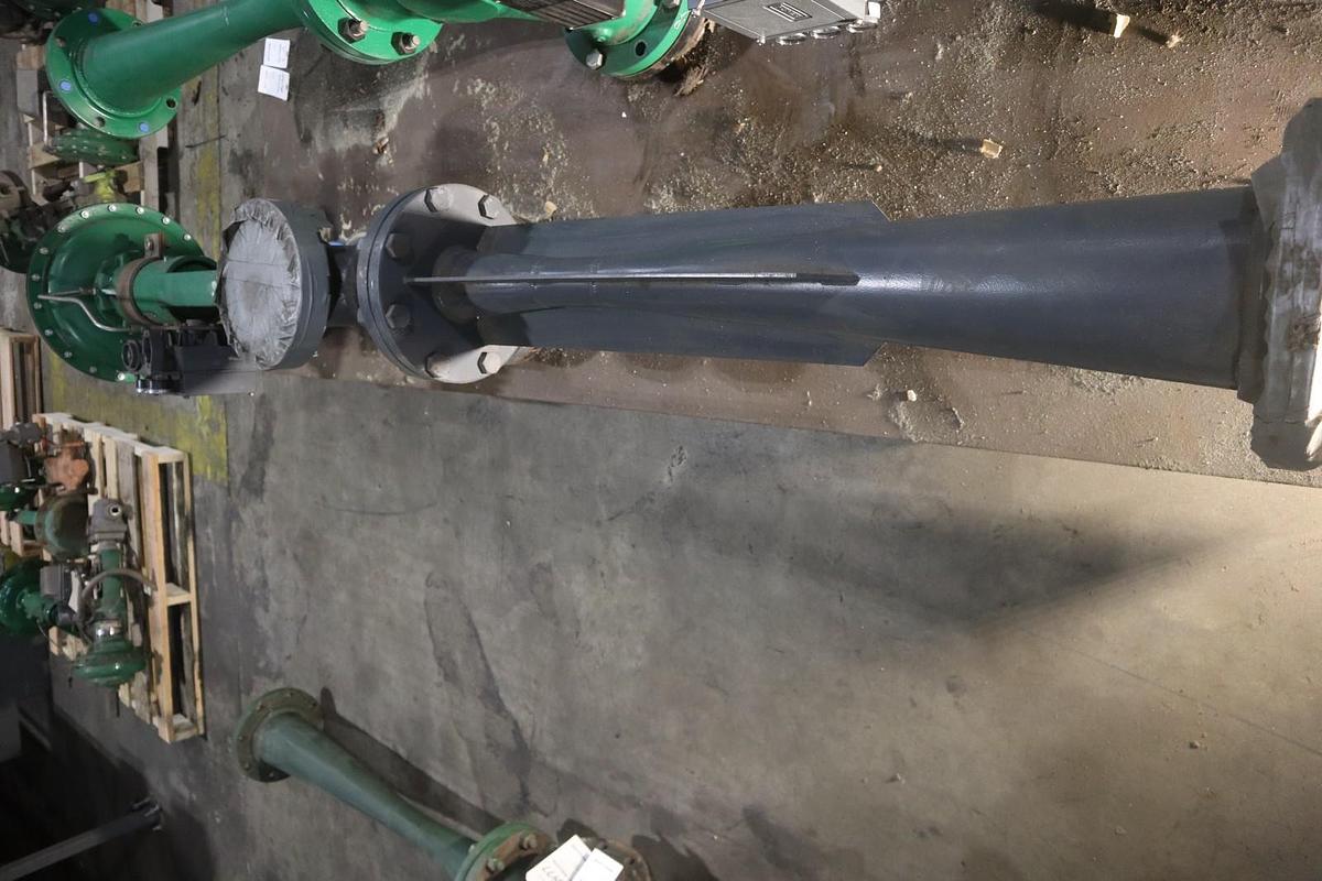 Used Fisher Control Valve Fulton Boiler Steam Valve With Pneumatic Actuator