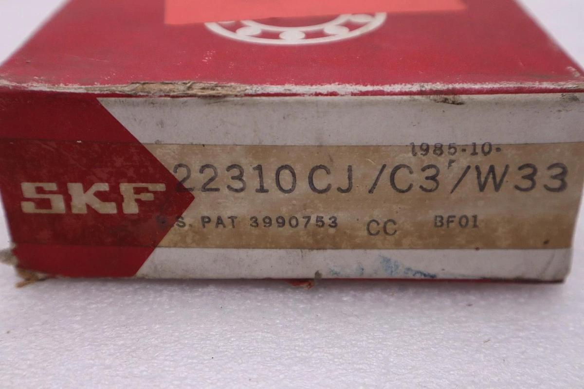 Used SKF 22310 CJ/C3/W33 Spherical Roller Bearing 22310CJC3W33 NEW OPEN BOX STK CC146
