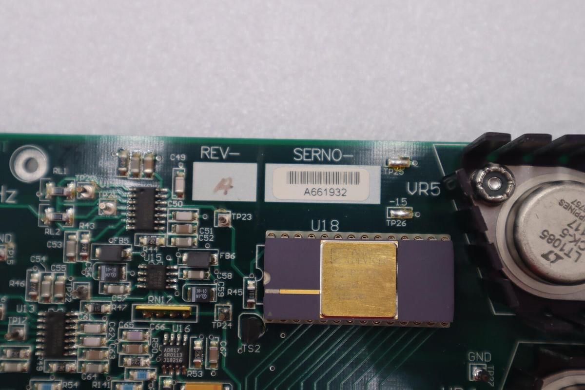 Used GSI Lumonics ASP2 5MHz Assy PCB Assembly Board 10740-503 #2831