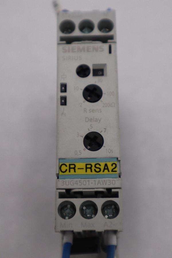 Used SIEMENS Monitoring Relay 3UG4501-1AW30 STOCK 1278-A