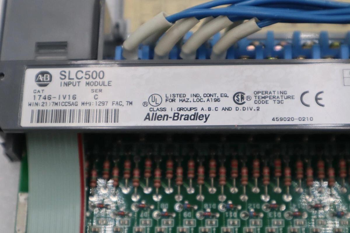 Used Allen-Bradley 1756-IV16 Ser. C ControlLogix Digital Input AB STOCK K-88-D
